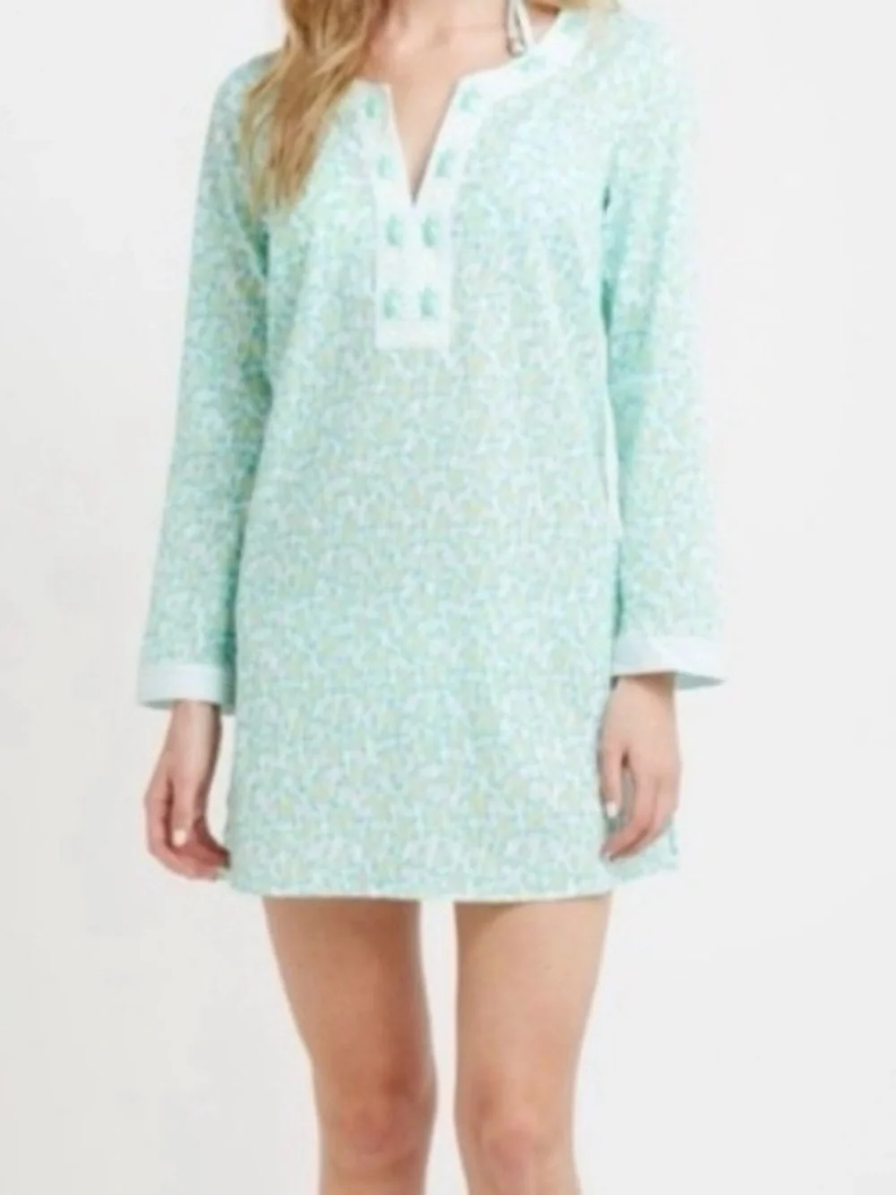 Vineyard Vines Beaded Swim Cover-Up Tunic – XS